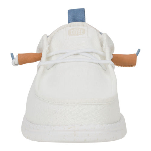 Wally Craft Linen - White/Stone Grey - Image 5