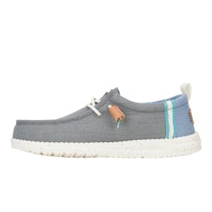 Wally Craft Linen - Monument Grey/Faded Denim