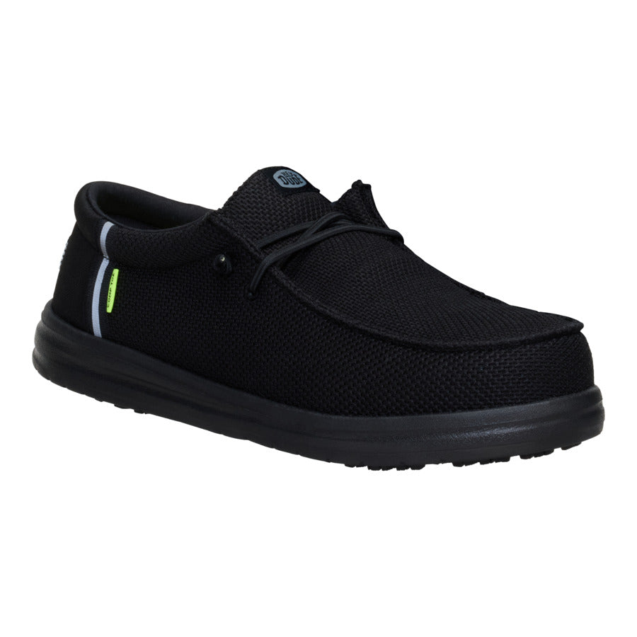 Wally Work Comp Toe - Black/Black - Image 7