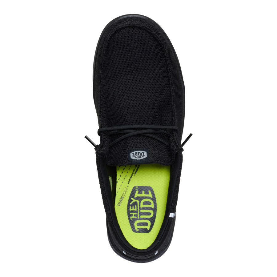 Wally Work Comp Toe - Black/Black - Image 6