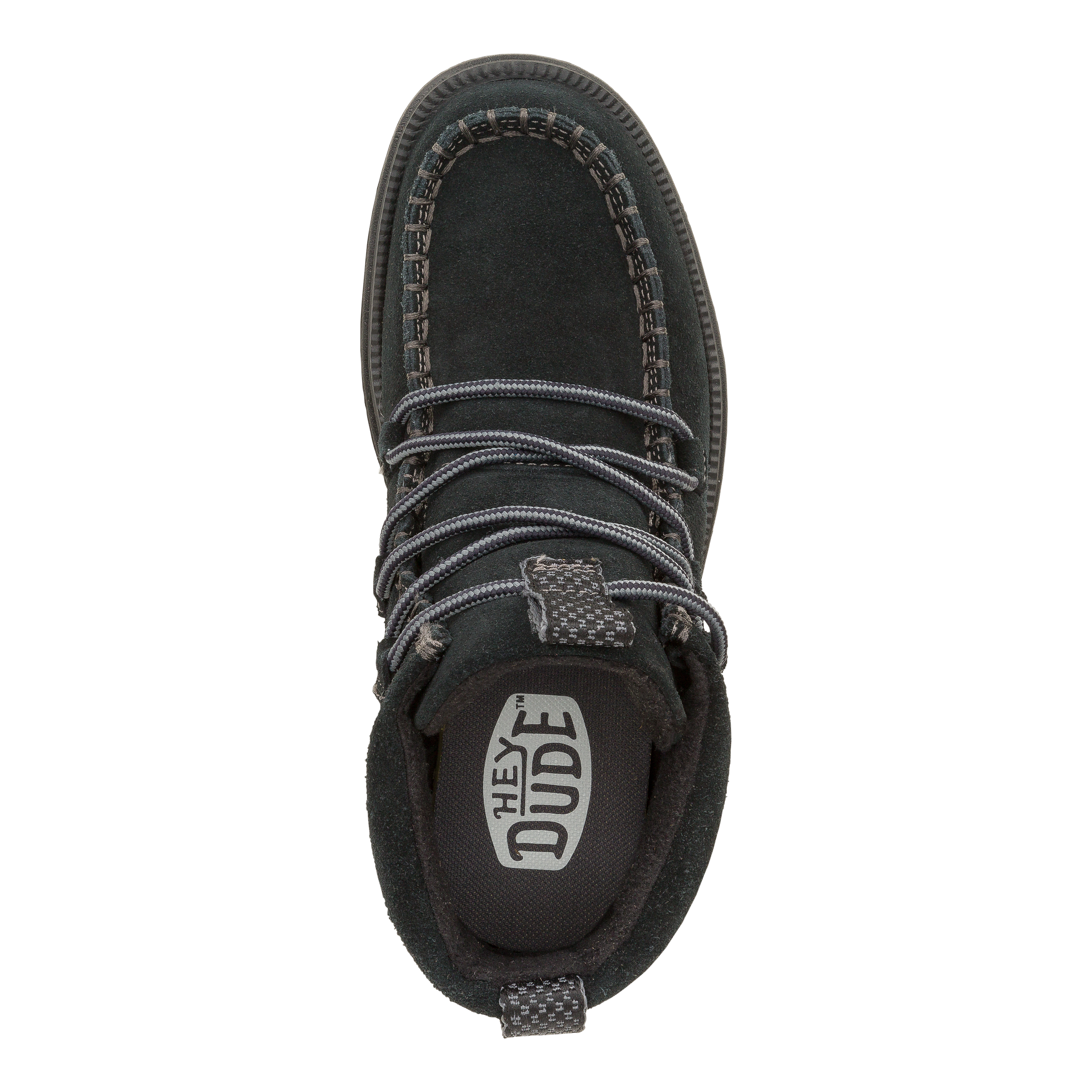 Reyes Suede - Black/Black - Image 6