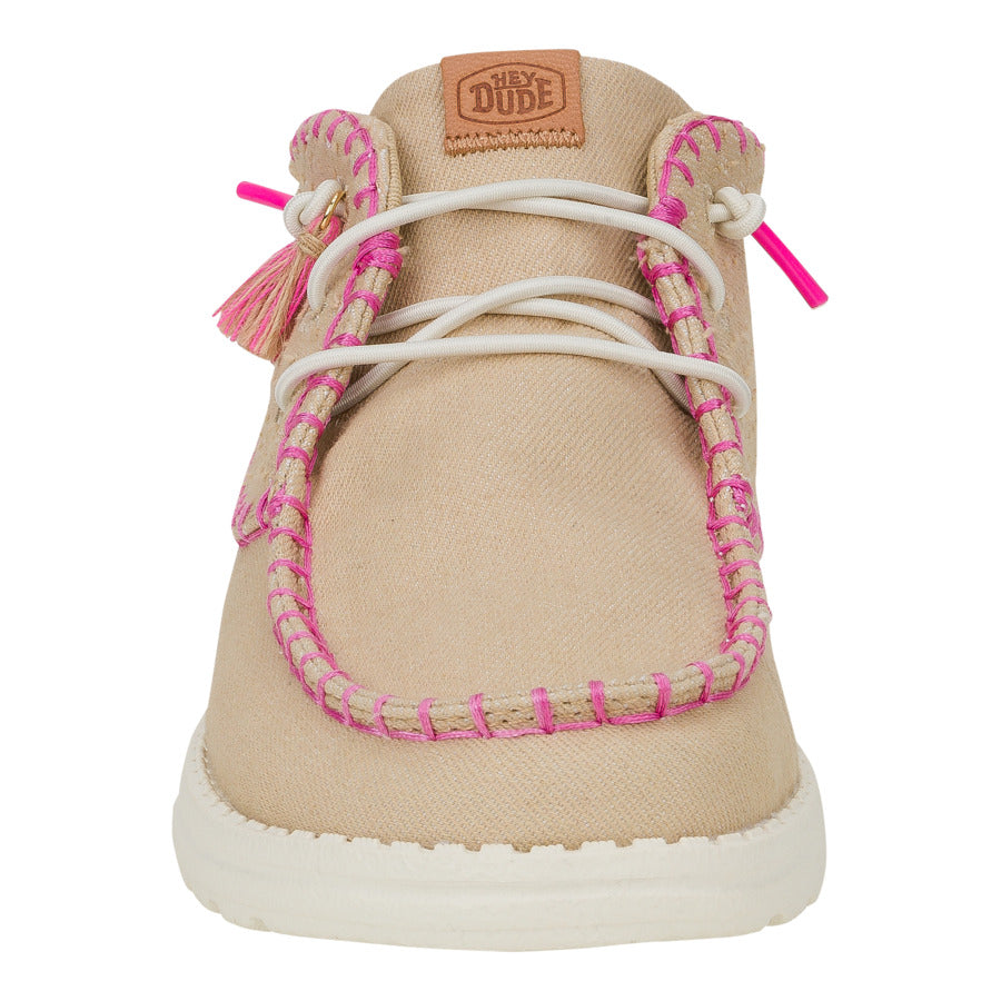 Wendy Mid Perf Canvas - Irish Cream - Image 4