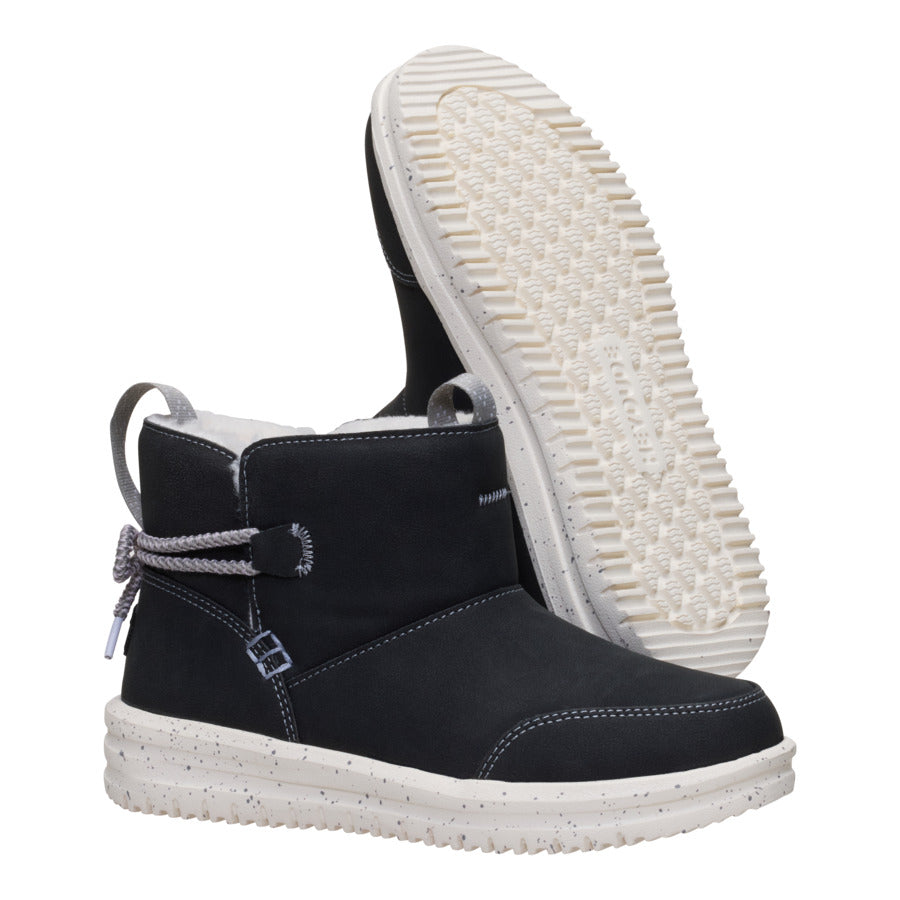 Camden Bow Boot Youth Cozy - Black - Image 3