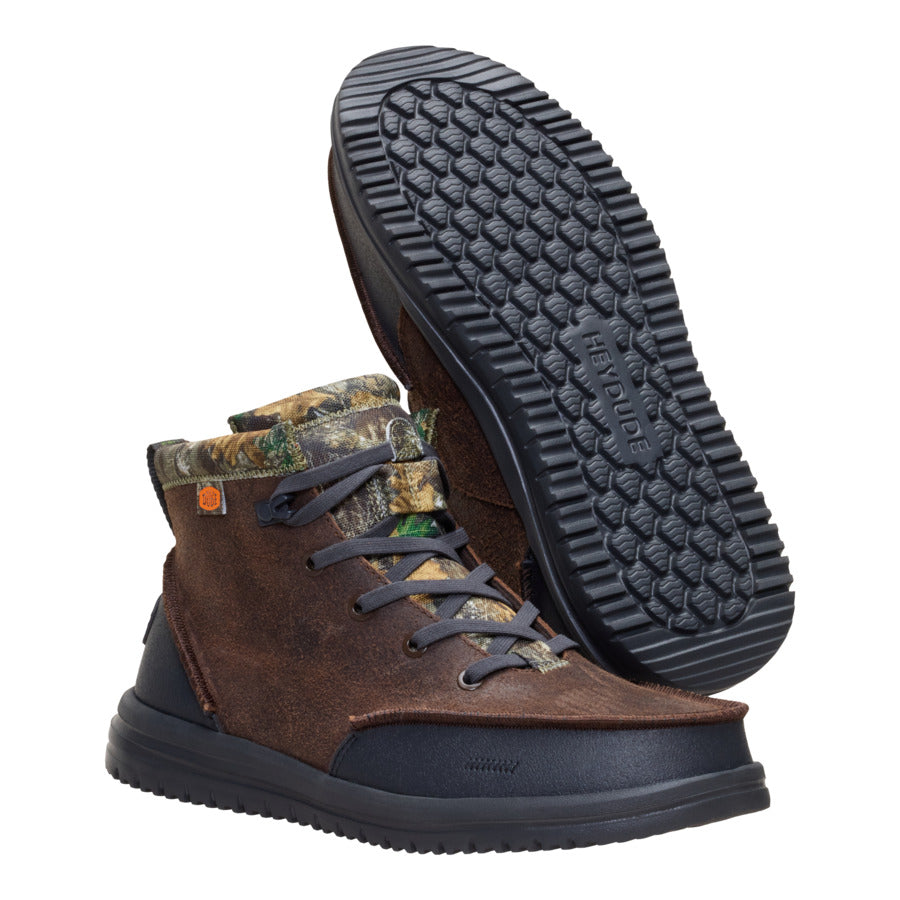 Bradley Realtree Edge Suede - Mole Brown/Camo - Image 4