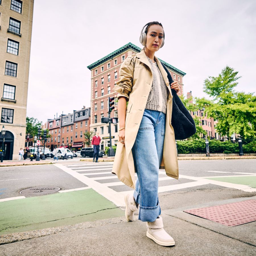 Camden Cuff Wool Cozy - Tan - Image 11